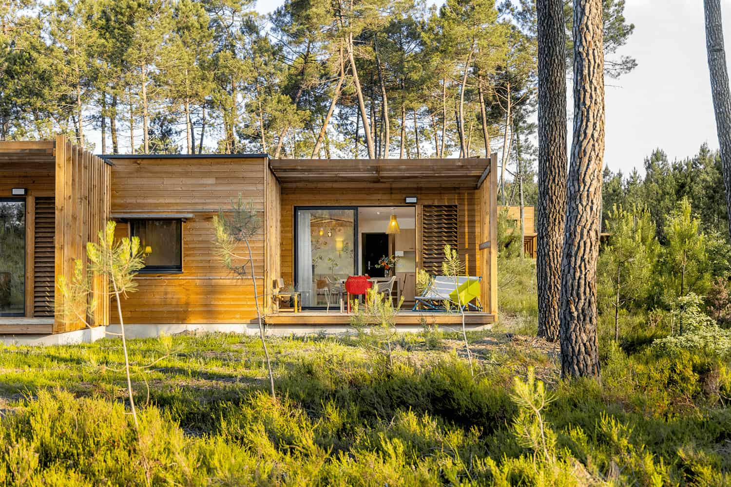 Photo d'un cottage dans la nature